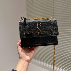 Hochwertige Umhängetaschen, Designer-Umhängetaschen aus echtem Leder, luxuriöse Sunset Y Hobo-Handtaschen für Damen, kleine Umhängetaschen für Damen