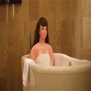 168 cm Aufblasbare Weibliche Sex Puppen Schaufensterpuppe Für Stoff Körper Sexy Schießen Maniqui Headless Transparent Inflation Modell D488