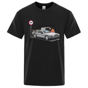 Herr t-shirts Jag fångades snabba t-shirt män bomull överdimensionerad t-shirt sommar avslappnad kläder andningsbara svett tshirts crewneck topps 230131