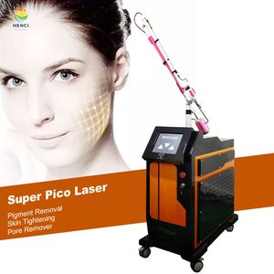 Neues Upgrade schmerzfreier Laser 1064 nm 755 nm 532 nm Mitesser-Reinigungs-Peeling-Pigment-Tattoo-Entfernungsmaschine 2023
