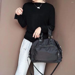 Abendtaschen Damen Nylon Schwarz Grün Grau Aprikose Große Kapazität Umhängetasche Für Dame Tägliche Reise Lässige Weiche Große Umhängetasche Handtasche