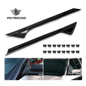 Other Exterior Accessories 2Pcs Front Left Right Apillar Windshield Outer Trim Molding For Ford Explorer 2011 2.3L / 3.5L Bb5Z780313 Dhznc