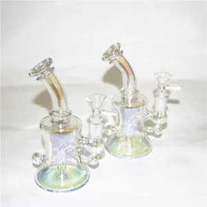 glas bong matris bongs frö av liv perc kopia 14mm gemensamt rökning vatten röråter återvinna olje riggar dab rigg glasrör