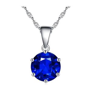 Pendant Necklaces Creative Fashion Inlaid Zircon Ladies Necklace Small Fresh Sweet Wind Gift Party Jewelry Drop Delivery Pendants Dhl13