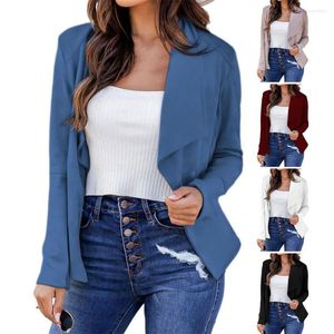 Women's Suits Office Blazer Stylish Coldproof Suit Jacket Women Open Stitch Casual Work Clothing