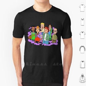 Camas de camisetas masculinas Camisa de recesso Impressão Grande tamanho 6xl algodão cool tee de desenho animado Junta ganja chapado fumaça de fumaça de bong