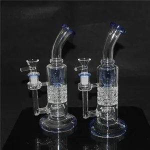 Heady Glass Unique Bongs Ball Perc Hookahs Glass Bong Showhead Percolator Thick Oil Dab Rigs 14mm Female Joint With Bowl Water Pipes ash catcher for bong