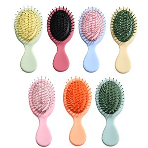 Nylonhårkam Mini Antistatisk hårbotten Massage Kam Hårborste Salong Hair Care Brush Styling Tool