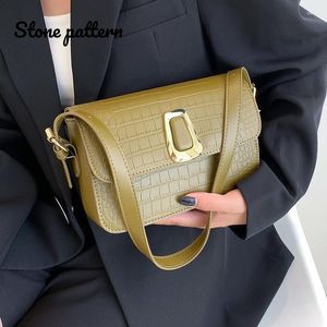 Evening Bags Stone Pattern Flap Crossbody For Women 2023 Winter Trends Handbag And Purses The Latest Fashion Bag