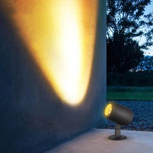 Lampada da giardino moderna impermeabile a LED Spot Light Lampada da giardino per esterni Decorazione per alberi Cortile Patio Parco Illuminazione paesaggistica 220V 240V