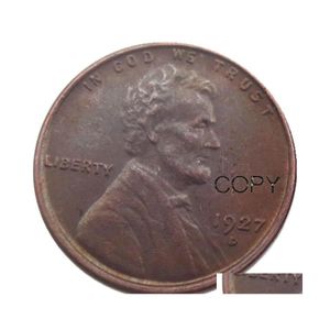Arts and Crafts Us 1927 P/S/D Penny Penny Head One Cent Copper Kopi