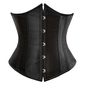 Bel ve karın shapewear underbust corset seksi kadın iç çamaşırı zayıflama vücut şekillendirici üstü kadınlar için üst steampunk dantel yukarı kemer beyaz 0719