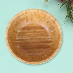 Bowls Bamboo Bowl Pasta Serving Nut Decorative Wood Wooden Candy
