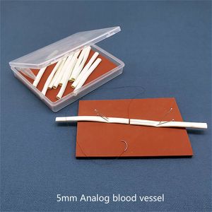 Altro Materiale scolastico per ufficio Microchirurgia anastomosi e sutura dei vasi sanguigni Pratica Tubo analogico end-to-end Strumento di formazione per l'insegnamento modello 230130
