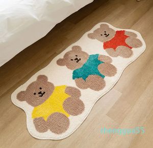 Halı ins Bear antislip halı yatak odası başucu çocuk odası dekor yumuşak zemin paspas giriş paspas çocuk tapis