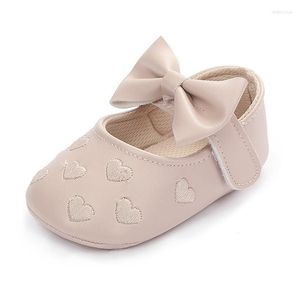 First Walkers Soft Baby Walking Shoes Summer Breathable Sandals Girl Toddler Spring Cute Bow Knot Garden Clogs For Playing Outdoor Home