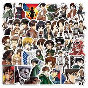 50pcs Attack on Titan Stickers Anime AOT Stickers for Kids Adults Laptop Waterproof Vinyl Stickers for Water Bottles Skateboard Car DIY Decals YW-TT034
