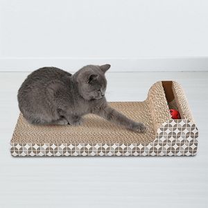 Кошачья мебель царапина кошачья царапина для игрушек с гофрированной кошачьей кошачьей панель шлифовальной шлифовальной шлифовальной шлифовки.