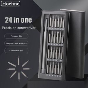 Screwdrivers 24-in-1 Precision Screwdriver Set Home Portable Light Weight Screwdriver Kits Magnetic Screwdriv Set Kit Bits Torx Hex for Phone 230130