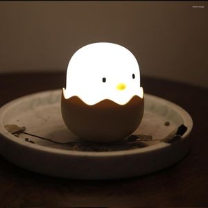 Luci notturne Lampada da scrivania a LED in silicone Cartone animato Simpatico animale Ricarica USB Decorazioni per la casa Regalo per bambini