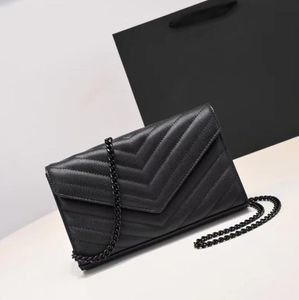 best selling Luxury Designer Woman Bag Handbag Women Shoulder Bags Genuine Leather Original Box Messenger Purse Chain with card holder slot clutch
