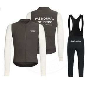 Bisiklet Jersey Setleri Pas Normal Studios Erkekler Bahar Sonbahar Nefes Alabilir Uzun Kollu Set PNS Giyim Takımı Gömlek Takım 221201