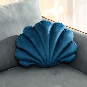 Pillow Sea Shell Plush Velvet Sofa Bedding Airplane Outddoor Car Backrest Pad