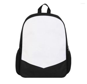 Backpack Sublimation DIY White Remove Blank Polyester Breathable Waterproof Bag