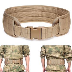 Midjestöd Militärbälte Taktisk vadderad bred arméträning Wargame CS Gear Universal Hunting Molle Girdle Equipment