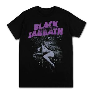 T-shirts masculina Banda de rock de algodão pura de algodão puro da banda de rock de algodão-rock camiseta homens homens redondos pesco