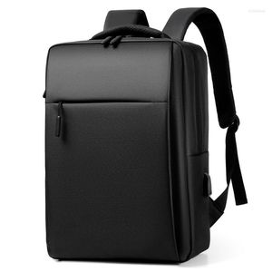 Backpack Business Travel Plecaks Men USB ładowanie 15,6 