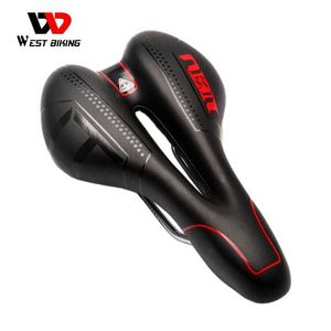 Saddles West Bisiklet Mtb Yol Bisikleti Skidrose Soluk Silika Jel Yastık Nefes Alabaç Sillin Bicicleta Bisiklet Bisiklet Eyeri 0131