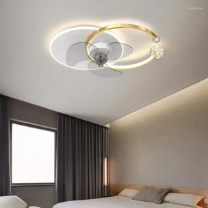 Chandeliers Modern Ceiling With Fan Classic Simple Led For Living Room Dining Table Bedroom Home Decoration Interior Lighting