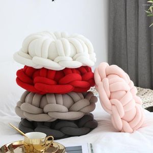 Pillow Ring Shape Knot S Donut Shaped Throw Handmade Comfortable Seat Personality Flower Pillows Home Decor