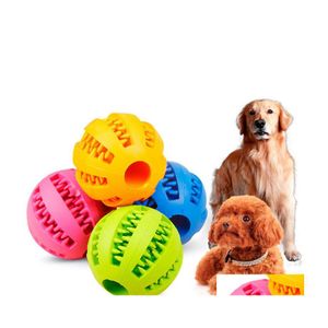 Dog Toys tuggar gummi tugga bolltr￤ning leksak tandborste mat bollar husdjur produkt droppfartyg wll415 leverans hem tr￤dg￥rd leveranser dhrxg