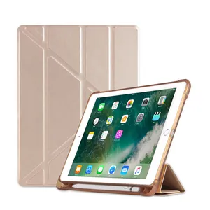 جراب واقٍ خلفي من السيليكون والمغناطيسي من السيليكون لهاتف iPad 9.7 9th 8th 7th 10th 10.9 2022 Generation Air 2 5 9 Pro 11 mini 6 5 4