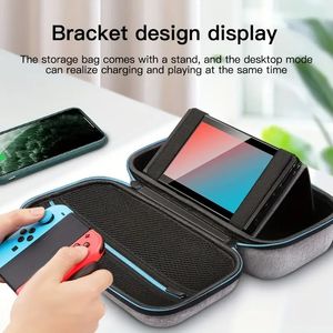 Per Nintendo Switch/Switch OLED Storage Bag, combinazione libera di archiviazione, borsa di finitura per accessori per console di gioco, borsa rigida antiurto e impermeabile, semplice e portatile