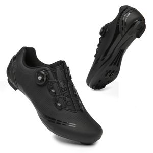 Calçado Ciclismo Masculino MTB Sapatos Ciclísticos com Clits Route Cleat Feminino Bicicleta Estrada Velocidade Tênis Plano Corrida Bicicleta Mountain Spd Calçado Ciclismo 230801