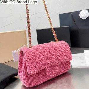 CC Cross Body Luxurious Women Mini Tweed Crossbody Designer Bag Matelasse Chain quiltad mångsidig klassisk klaff axelhandväska trend mynt handväska multi pochettes