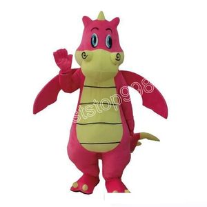 Dragon Mascot Costume Performance Simulation Cartoon Anime Theme Character vuxna storlek Jul utomhus reklamdräkt kostym