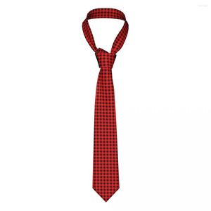 Базу галстуки рождественская клетчатая галстука унисекс полиэфир 8 см. Клетки шеи для мужчин узкая узкая рубашка аксессуары