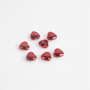 Bag Parts Accessories Ivoduff 10pcs Heart Shape rivets Metal Screw Rivets Chicago screw for DIY 230731