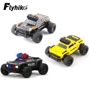 Electric RC Car Turbo Racing 1 76 C81 C82 RC Truck Mini Full Proportional Monster With Cool Lights Mountain Toy 230731