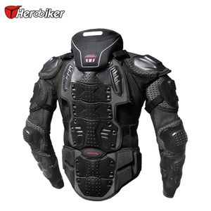 HEROBIKER Motocicleta Armadura Jaqueta Corrida de Motocross Equitação Equipamento de Proteção Offroad Protetor Corporal Protetor de Pescoço 203f