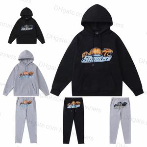 5A New Men's Trapstar Tracksuits التطريز Shooter Warm Women Y2K Hoodies Designer Long Sleeve Hoody Pullover مع سروال سحاب بحجم S-XL