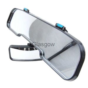 Car Mirrors 2 In 1 Rotatable Wide Angle Safety Car Mirror Double Rearview Mirror Child Infant Kids View Cars Interior Mirror Accessories x0801