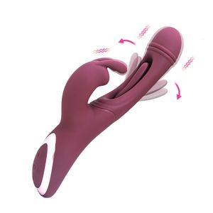 Vibradores Rabbit Tapping Tapping G-Spot Vibrator for Women Vagina Clitorist Estimulator Dildo Adult Goods Sex Toys Masturbador Feminino 230801