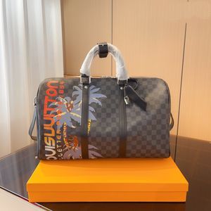 Originelle Design-Taschen, Damen-Seesäcke, Palmengitter-Handtaschen, Liebhaber-Schultertaschen, luxuriöse Tragetaschen, Keepall 50 Tragetaschen, Flughafengepäck, Reisetasche, Herren-Sporttasche, Fitness-Taschen