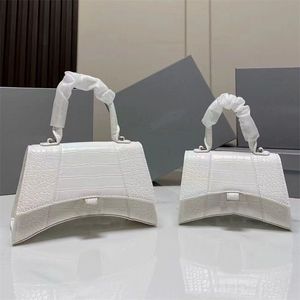 Borse di lusso borsa da donna firmata clessidra nero bianco semplicità sport tempo libero bolso classico alla moda comoda borsa moda spiaggia forma curva C23