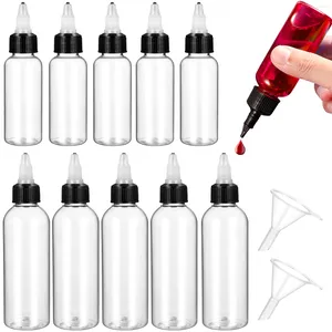 Servis uppsättningar av plastbehållare vattenflaska senap pressa flaskor kryddor dispenser ketchup husdjuret